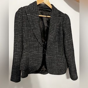 Black and white Blazer Jacket